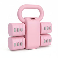 2-in-1 Adjustable Dumbbell Kettlebell, Home Fitness Equipment