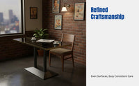 Bar Table and Chair Set, Retro Booth Sofa, Modern Minimalist, Cafe, Milk Tea Shop Combination