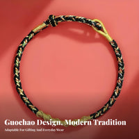 2026 Zodiac Red String Bracelet, Handmade Woven Eight Patron Buddha Bracelet, fortunate protective piece for Men Women partners Students