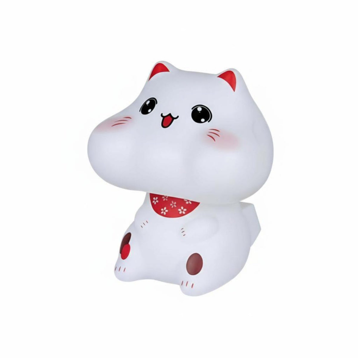 Solar Lucky Cat, Auto Waving, Dashboard Decor, Cartoon, Creative Gift