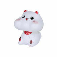 Solar Lucky Cat, Auto Waving, Dashboard Decor, Cartoon, Creative Gift