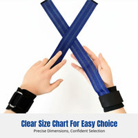 Deadlift Support Strap, Wrist Wrap, Silicone Non-Slip, Sturdy, Wrap-Around, Power Assist, Dumbbell