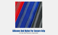 Deadlift Support Strap, Wrist Wrap, Silicone Non-Slip, Sturdy, Wrap-Around, Power Assist, Dumbbell