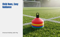 Sports Training Marker Cones, Agility Poles, Disc Cones, Obstacle Gear for Youth