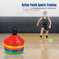 Sports Training Marker Cones, Agility Poles, Disc Cones, Obstacle Gear for Youth