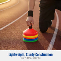 Sports Training Marker Cones, Agility Poles, Disc Cones, Obstacle Gear for Youth