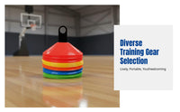 Sports Training Marker Cones, Agility Poles, Disc Cones, Obstacle Gear for Youth