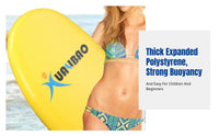 Kids Surfboard, Beginner Bodyboard for Water Activities, Durable EPS Material, Leash Included