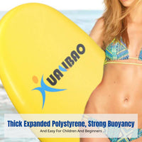Kids Surfboard, Beginner Bodyboard for Water Activities, Durable EPS Material, Leash Included