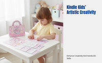 Kuromi Sticker Book, Quiet Book, DIY Craft, Princess Dress-Up, Cartoon Gift
