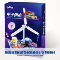 Electronic Building Blocks Circuit Toy Set Science Educational Kit Creative Assembly Flagship Edition Ages 6-18