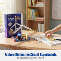 Electronic Building Blocks Circuit Toy Set Science Educational Kit Creative Assembly Flagship Edition Ages 6-18
