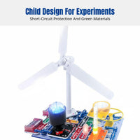 Electronic Building Blocks Circuit Toy Set Science Educational Kit Creative Assembly Flagship Edition Ages 6-18