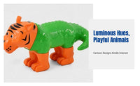 Building Blocks, Creature Assembly—Educational Toy for Kids, Creative Early Learning Model