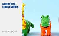 Building Blocks, Creature Assembly—Educational Toy for Kids, Creative Early Learning Model