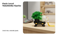 Wealth Figurine, Resin Fortune Cabbage, Lucky Home Decor, Creative Gift for Living Room, Cabinet