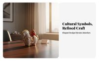 Creative Rotatable Tea Pet, Verdant Horse Yuanbao, Chinese Fortune Decor, Office Gift