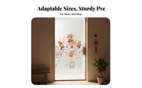 2026 New Year Cling Glass Door Sticker, Horse Year Window Decal, Storefront Scene Decoration, Chinese Holiday Atmosphere