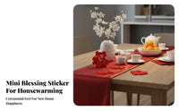 Mini Fu Sticker, Red, Housewarming, Moving Ceremony, 2026 Design