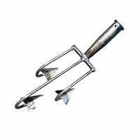 5-Tooth Garden Hoe, Multi-Use Rake, Weeding, Soil Loosening, Digging Tool