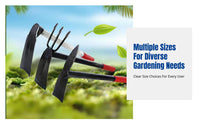 Stainless Steel Garden Hoe, Multi-Size, Outdoor Vegetable Digging, Small Flat Hoe, Double-Use Rake & Hoe, Lightweight