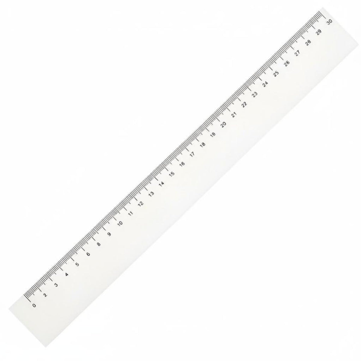 Loose Leaf Ruler, Transparent PP Tab Bookmark, Notebook Binding Accessory, Flexible, Multi-size