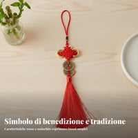 Chinese Knot tassel, handmade festive decor.