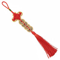 Chinese Knot tassel, handmade festive decor.