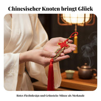 Chinese Knot tassel, handmade festive decor.