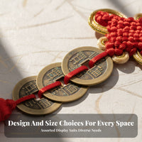 Chinese Knot tassel, handmade festive decor.