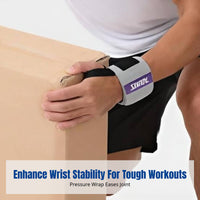 Wrist Wraps, Fitness Wrist Support Bandage, Adjustable Thumb Loop, Strength Training, Weightlifting, Gym Accessories