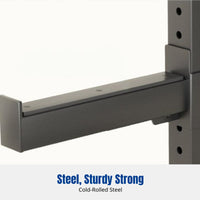 Barbell Rack, Multi-Function Half Frame, Home Gym, Leg Press, Bench Press, Row, Pull Down