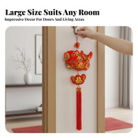 Chinese Knot with Fu for festive decor