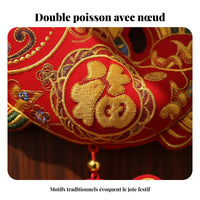 Chinese Knot with Fu for festive decor