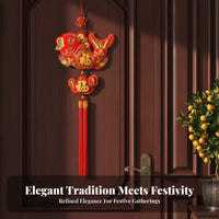 Chinese Knot with Fu for festive decor