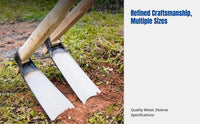 Agricultural Hoe, Thickened Manganese Steel, Long Wooden Handle, Home Gardening, Random Design