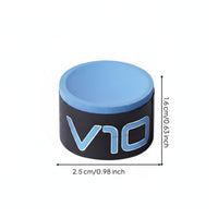 Pro V10 Round Chalk Powder, Snooker Cue Tip, Billiards