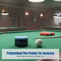 Pro V10 Round Chalk Powder, Snooker Cue Tip, Billiards