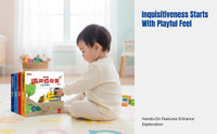 Early Learning Board Book, Bilingual Chinese-English, Interactive Pull Tab, Toddler Educational Game