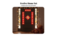 Holiday Couplets Kit, 2026 Horse Year New Year Door Stickers, Fu Character, Home Decor Set
