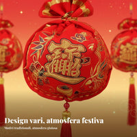 Holiday Hanging Decoration, Red Pepper Chinese Knot, Wedding Decor