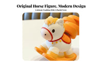 Original Chinese Trend Horse Decor, Resin Magnetic Mini Figurine, Fortune Gift