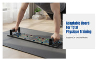 Push Up Training Board, Multifunctional Foldable Support, Home Fitness Equipment for Men, Chest and Abdominal Muscle Exercise