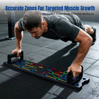 Push Up Training Board, Multifunctional Foldable Support, Home Fitness Equipment for Men, Chest and Abdominal Muscle Exercise