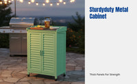 Outdoor Tool Shed, Waterproof, Weatherproof Organizer