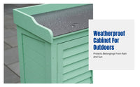 Outdoor Tool Shed, Waterproof, Weatherproof Organizer