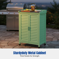 Outdoor Tool Shed, Waterproof, Weatherproof Organizer