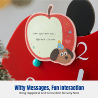 Fruit Cartoon Sticky Notes, Cute Irregular Notepad, Red Fruit Design, Planner, Random Style