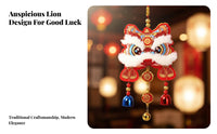 2026 Horse Year Lion Hanging decor