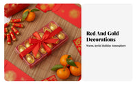 Gold Plastic Ingots, Coin Pieces, Gold Bars, Festive Decoration, Chinese New Year